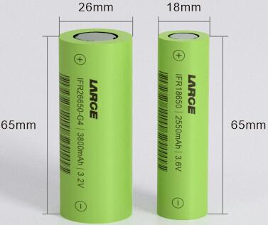 The difference between 26650 battery and 18650
